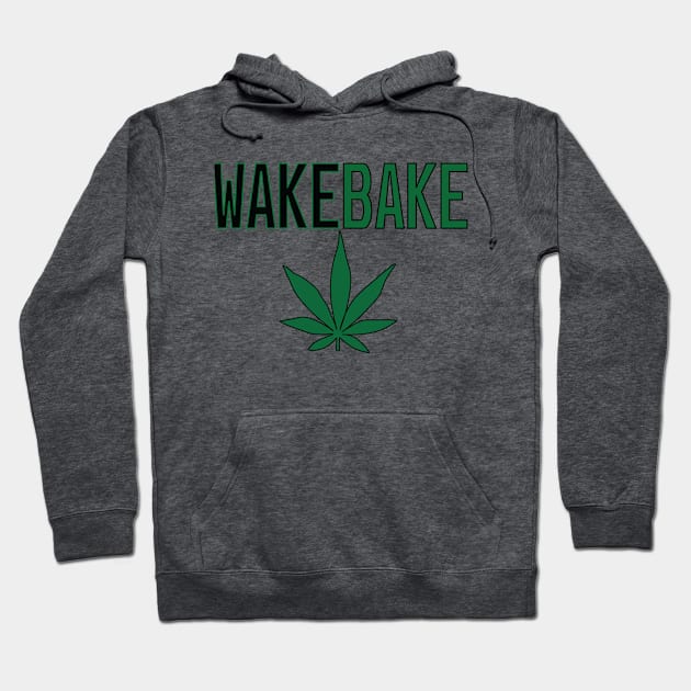 wake and bake Hoodie by GetHy